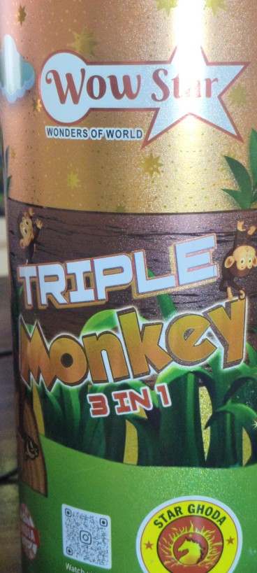 8 Triple Monkey