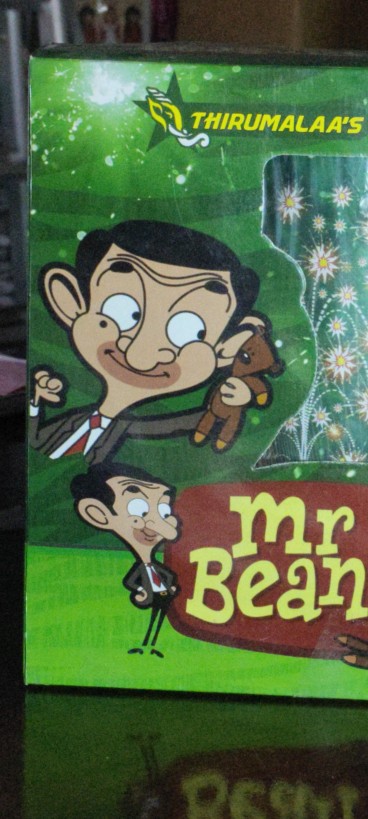 8 " Mr . Bean ( 3 Step Colour Fountain) 
